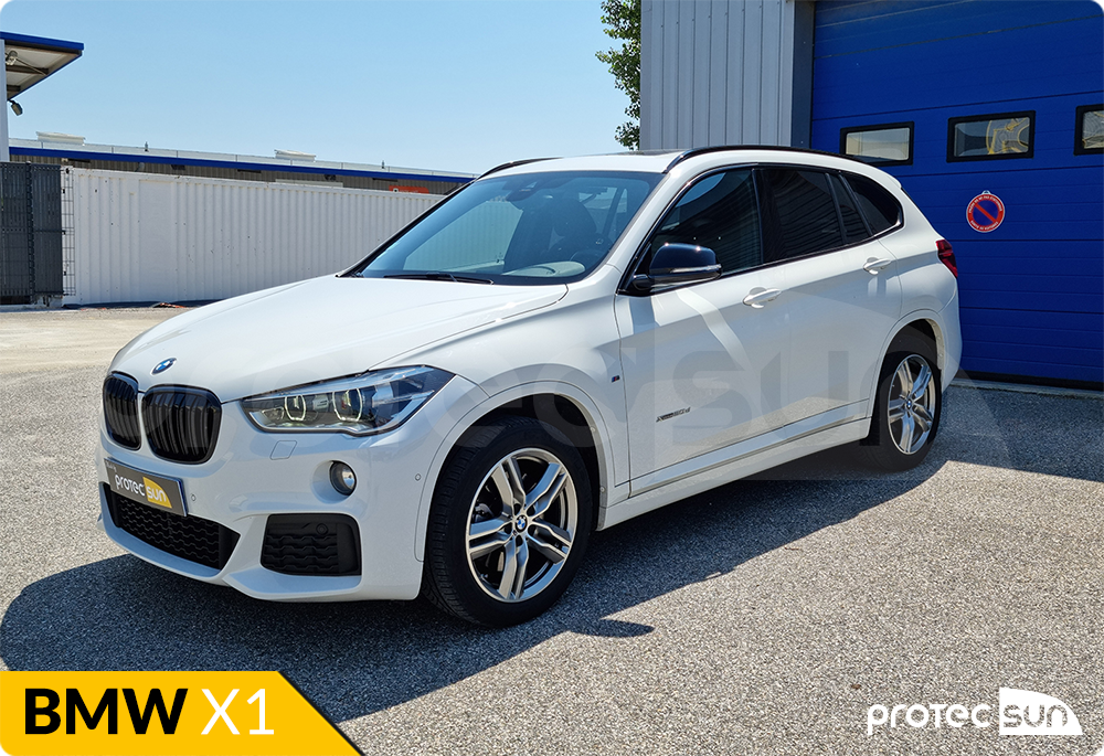 BMW X1 avec vitres teintées - PROTEC SUN