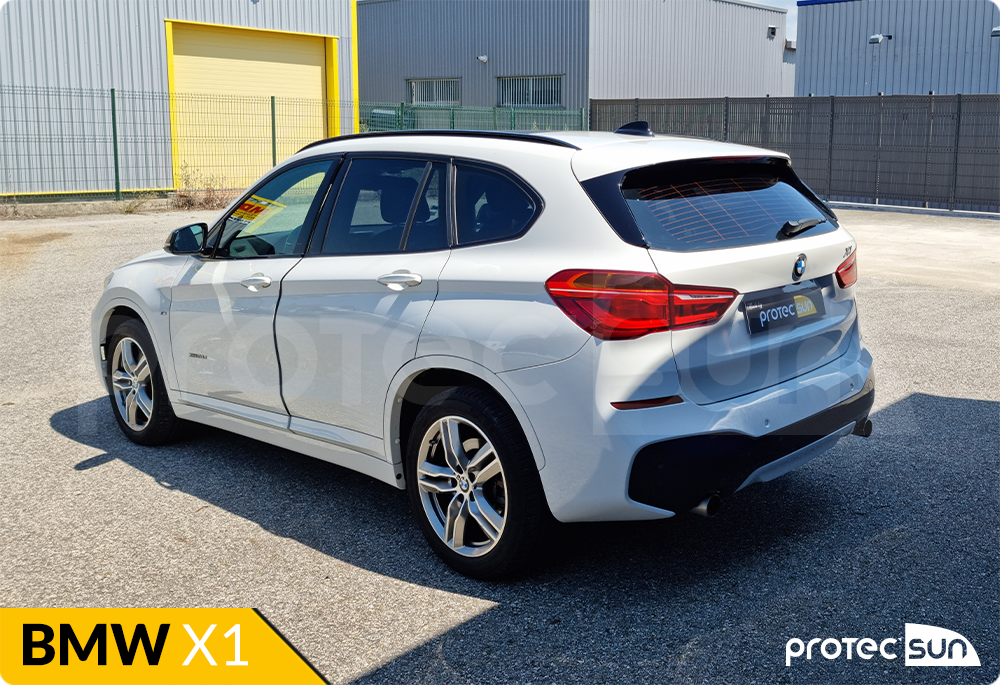 BMW X1 avec vitres teintées - PROTEC SUN